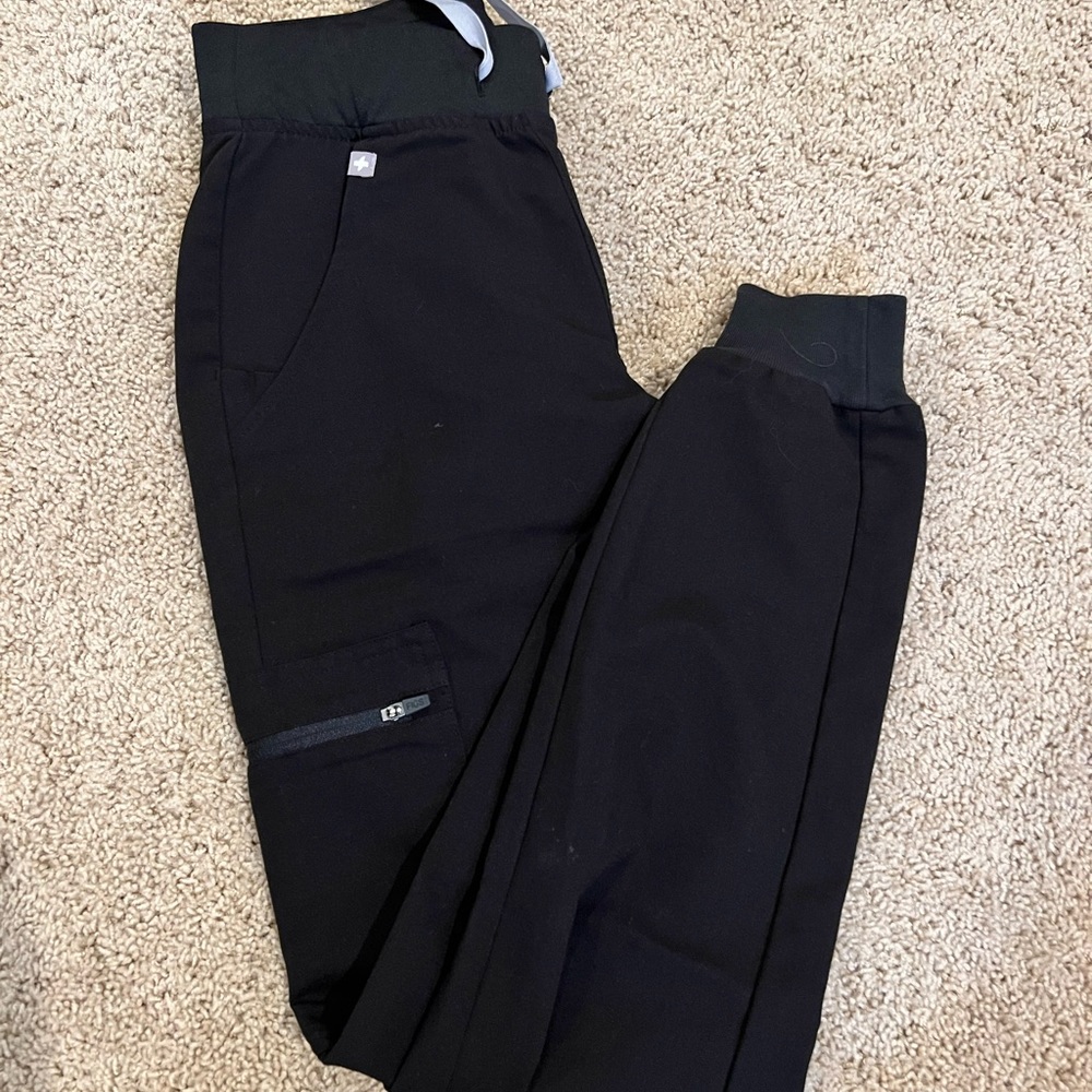 Zamora™ Jogger Scrub Pants -  XXS Black